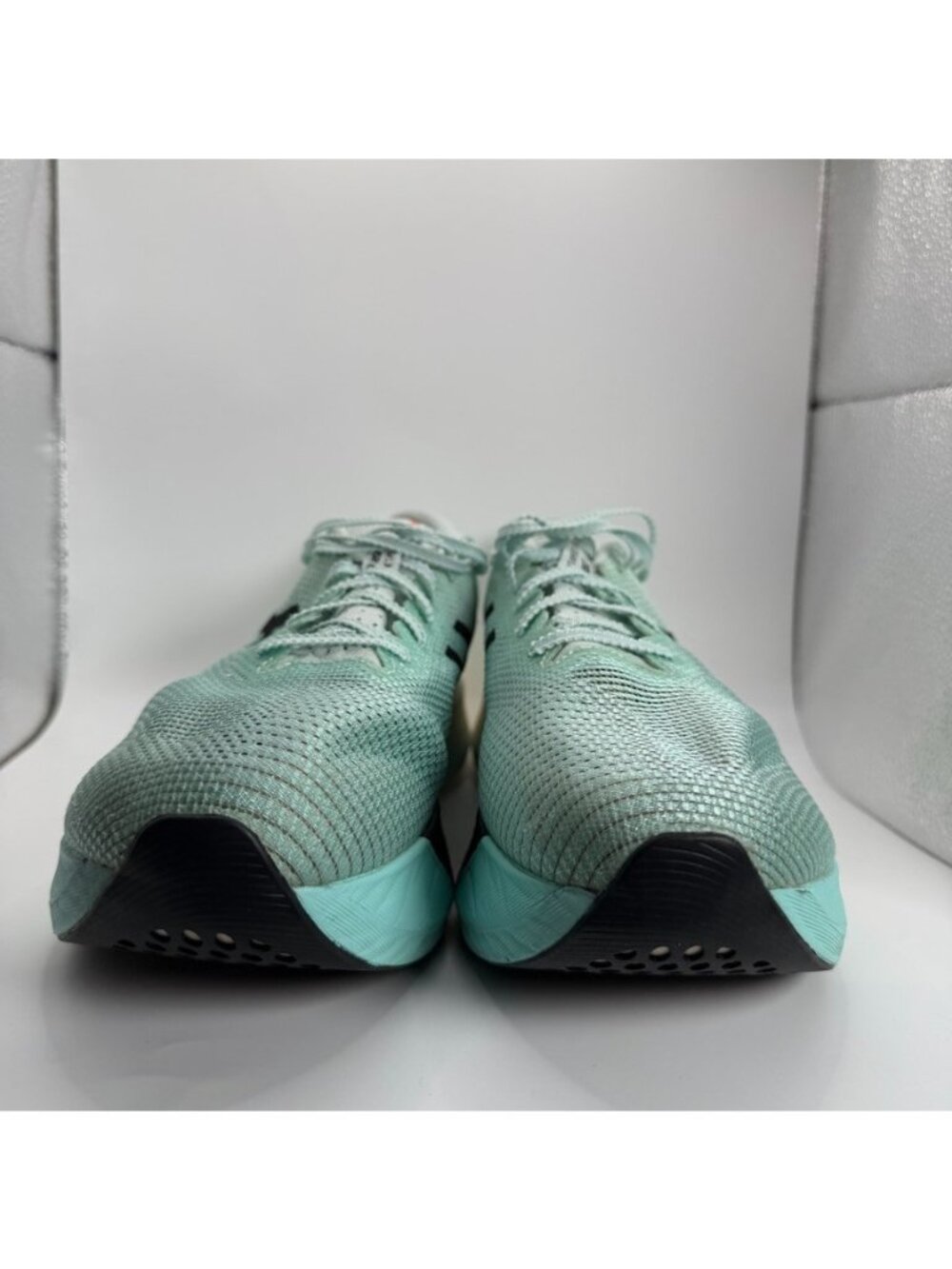 ASICS Metaspeed Edge Paris Shoes Mens Size 12.5 Running Illuminate Mint Black - Picture 2 of 12